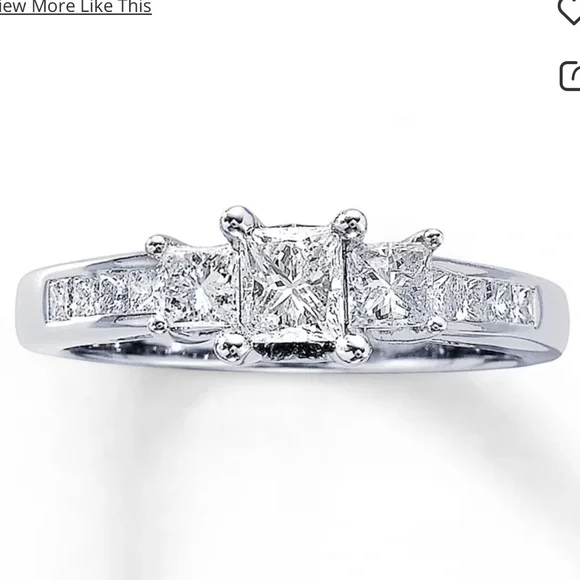 Ct Tw Princess Cut Kays Jewelry Engagement Rings Kay Jewelers